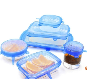 STRETCH LID FOOD COVER (6PCS)