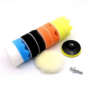 CAR POLISHING AND WAXING SPONGE SET ( 11 pcs )