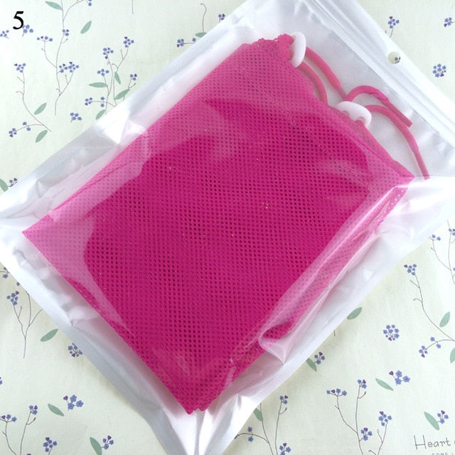 ADJUSTABLE MESH POLYESTER CAT SHOWER BAG