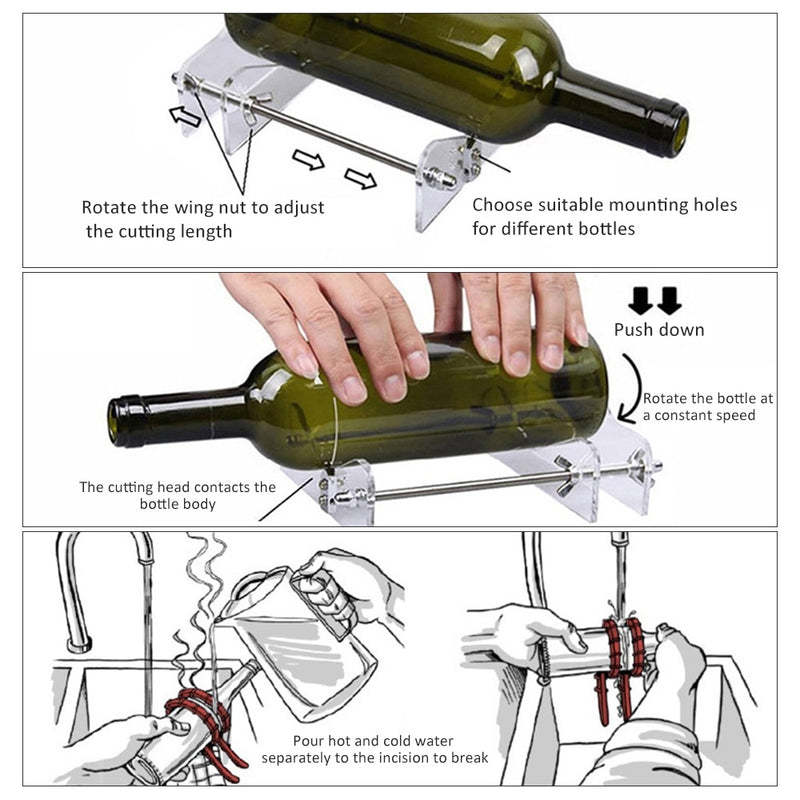 DIY GLASS BOTTLE CUTTER