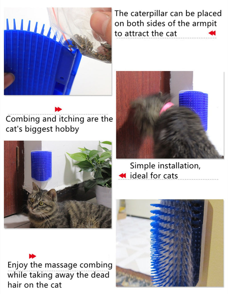 PET CORNER MASSAGE BRUSH