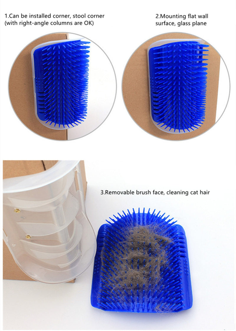 PET CORNER MASSAGE BRUSH