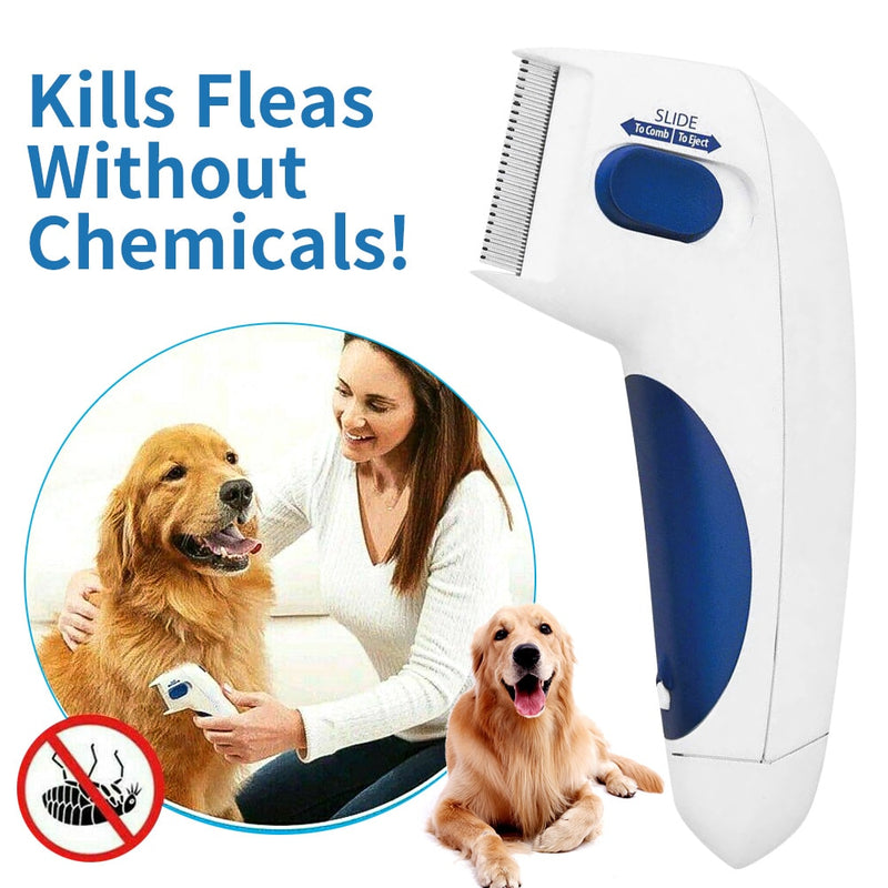 ELECTRIC FLEA CLEANER BRUSH